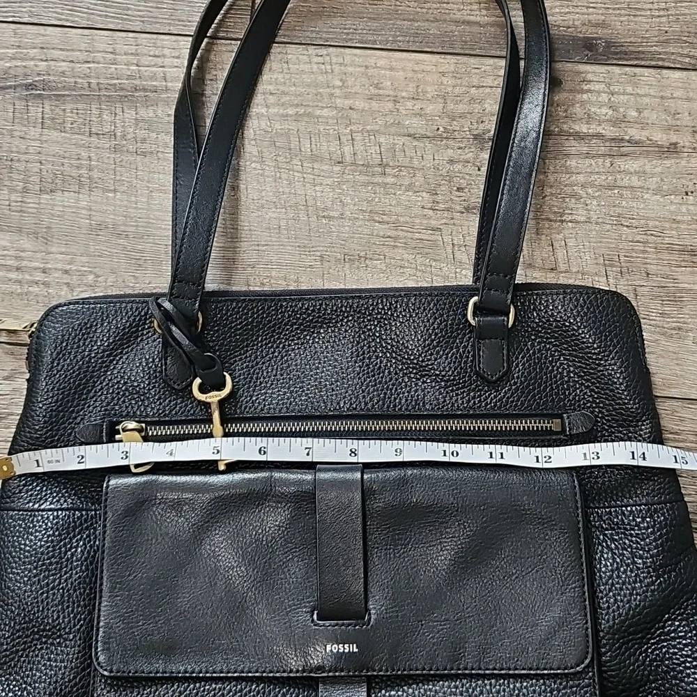 Fossil Genuine Leather Kinley Tote Bag